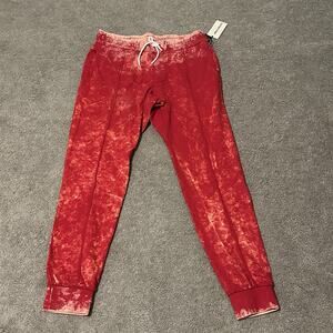 Cotton Citizen Men L Cobain Sweats Joggers Pants Vintage Red NWT